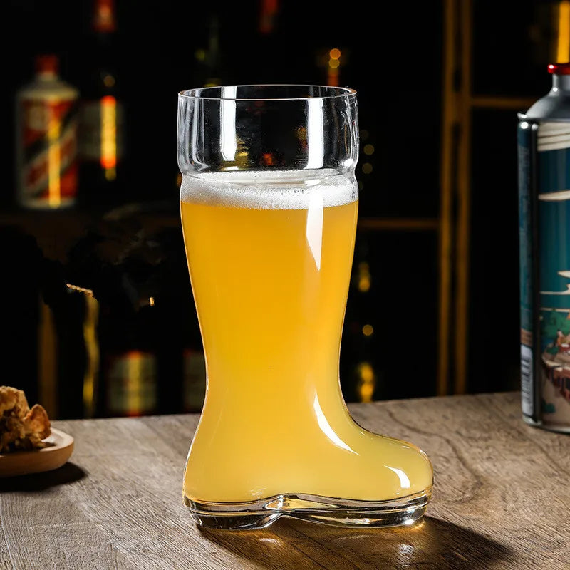 Boot-Shaped Beer Glass