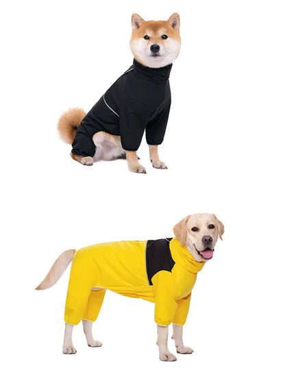 Full Coverage Waterproof Dog Raincoat Jumpsuit