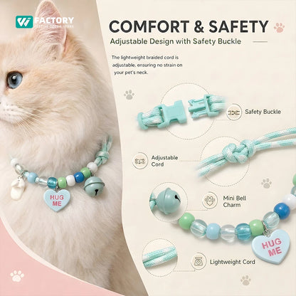 Beaded Pet Necklace Collar