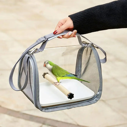 Portable Bird Travel Carrier Bag