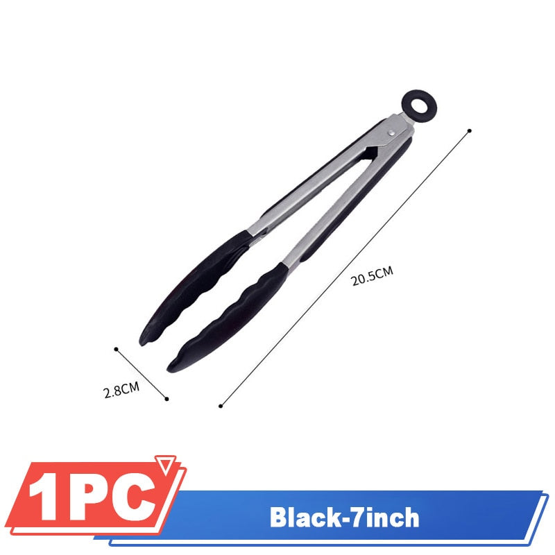 Silicone BBQ Grilling Tong