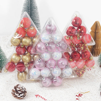 17-Piece Christmas Bauble Ornament Set