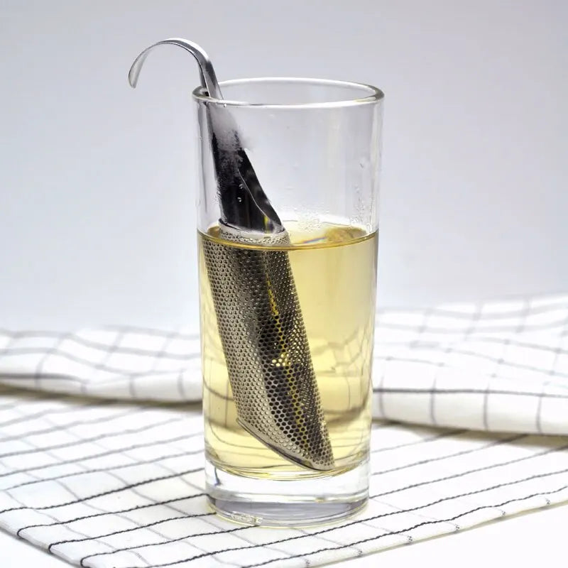 Stainless Steel Loose Leaf Tea Infuser with Long Handle