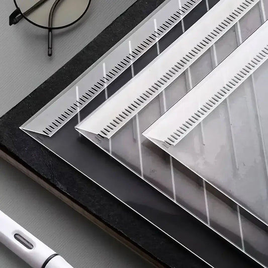 A4 Transparent Document File Bags