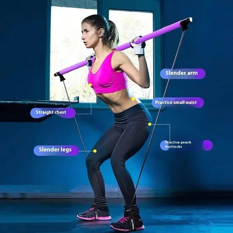 Multi Functional Fitness Pilates Stick