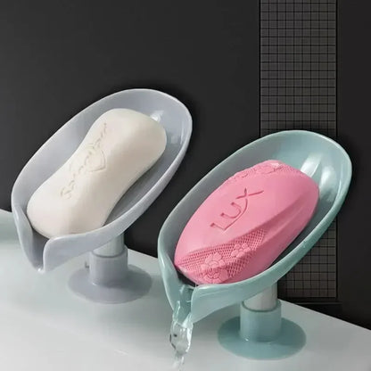 1Pc Drain Soap Holder Leaf Shape