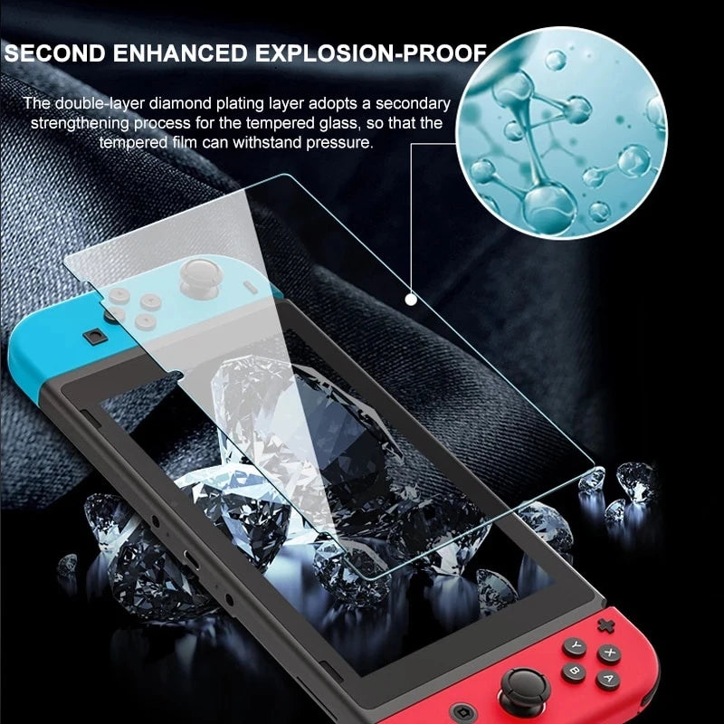 Tempered Glass Screen Protector for Nintendo Switch