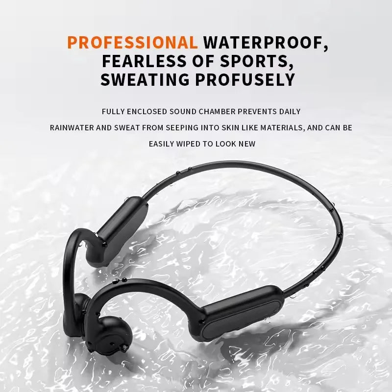 Bone Conduction Bluetooth Sports Headphones