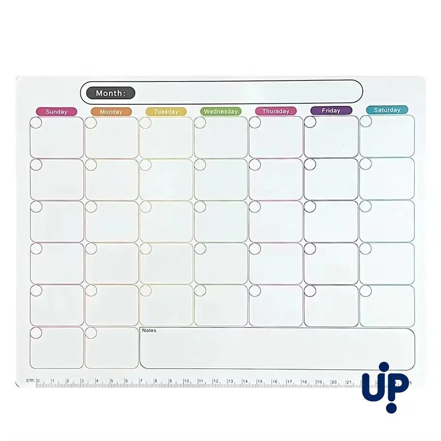 Magnetic Weekly & Monthly Planner Board