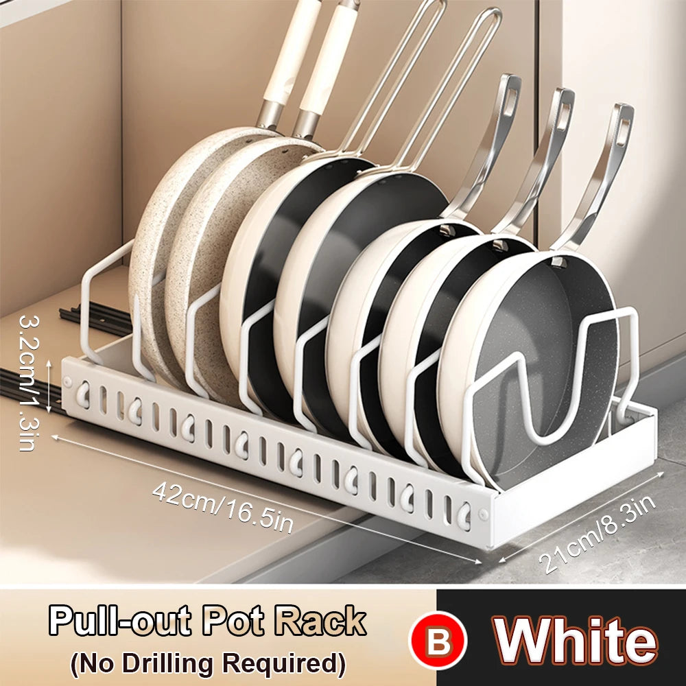 Pull Out Pots & Pans Organizer