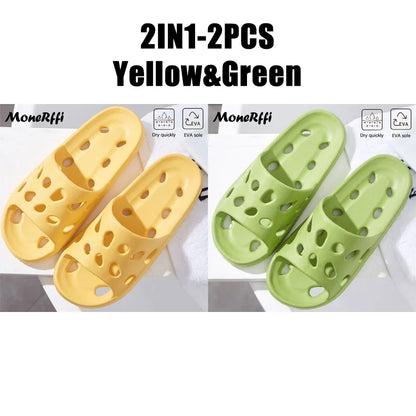 Lightweight Non-Slip Bathroom & Beach Slippers