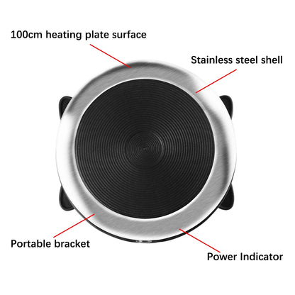 Milk Water Coffee Heating Furnace Multifunctional Mini Electric Heater Stove Hot Cooker Plate 500W 220V KitchenAppliance EU Plug
