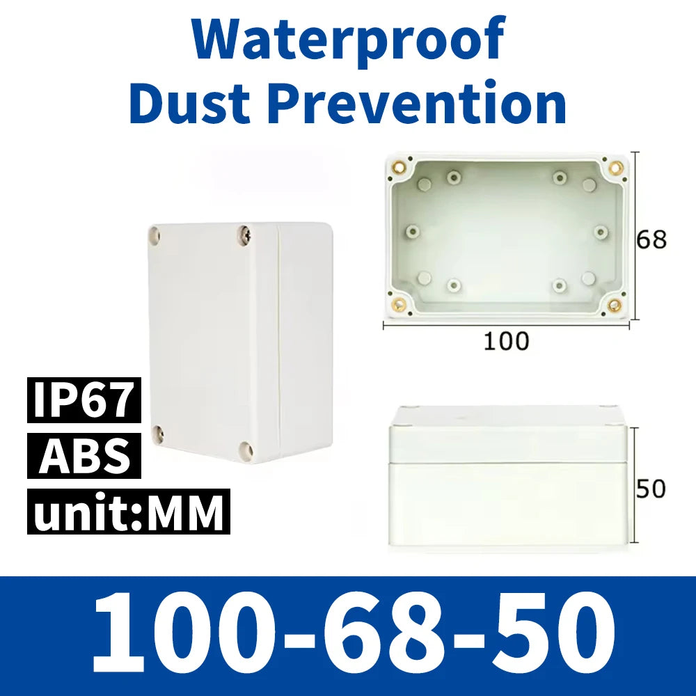 Waterproof ABS Electrical Project Enclosure Box