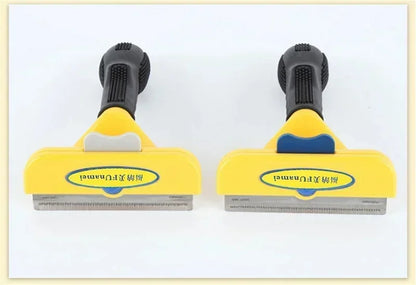 Pet Deshedding Grooming Comb for Cats & Dogs