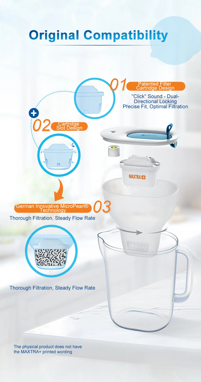BRITA MAXTRA Water Filter Cartridges (6-Pack)