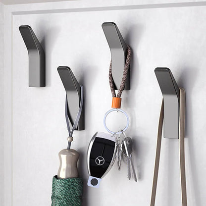 No-Drill Aluminium Wall Hook for Bathroom & Home