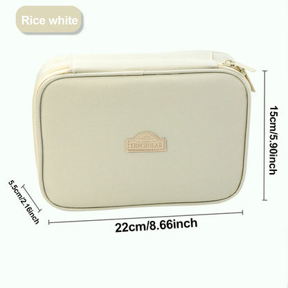 Large Capacity Pencil Case with Organiser Compartments