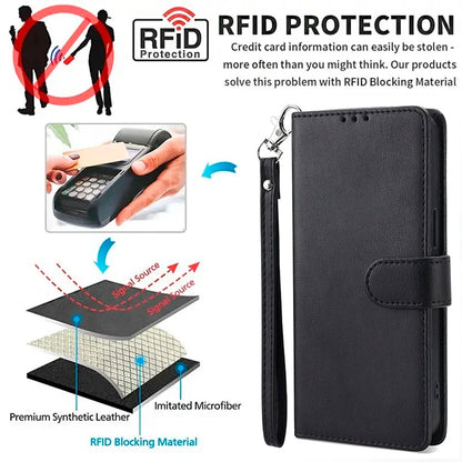 PU Leather Wallet Case For OnePlus 3 3T 5 5T 6 6T 7 7T 8 8T 9 9T 9R 9RT 10 10R 10T 11R