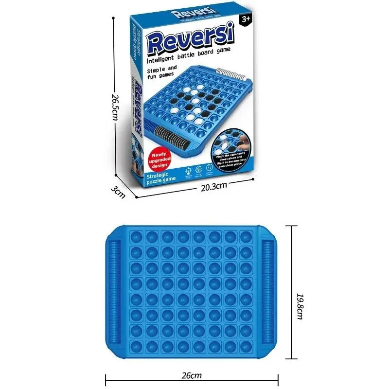 Dual-Side Flip Board Strategy Game