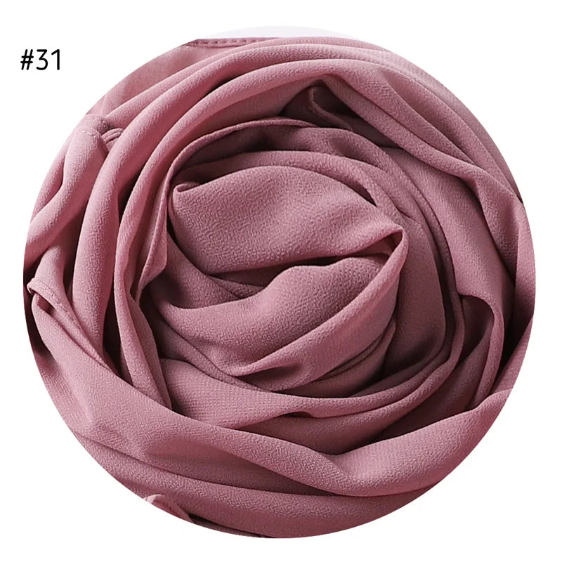 Malaysian Pearl Chiffon Hijab Scarf