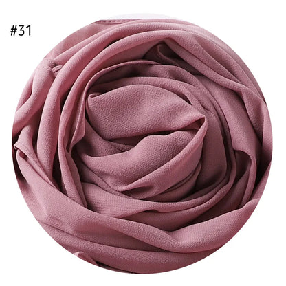 Malaysian Pearl Chiffon Hijab Scarf