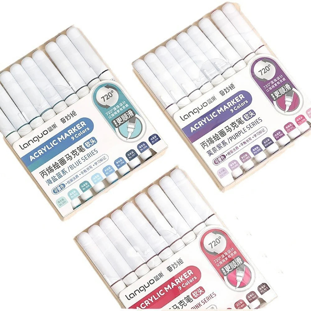 Acrylic Paint Marker Pen Set
