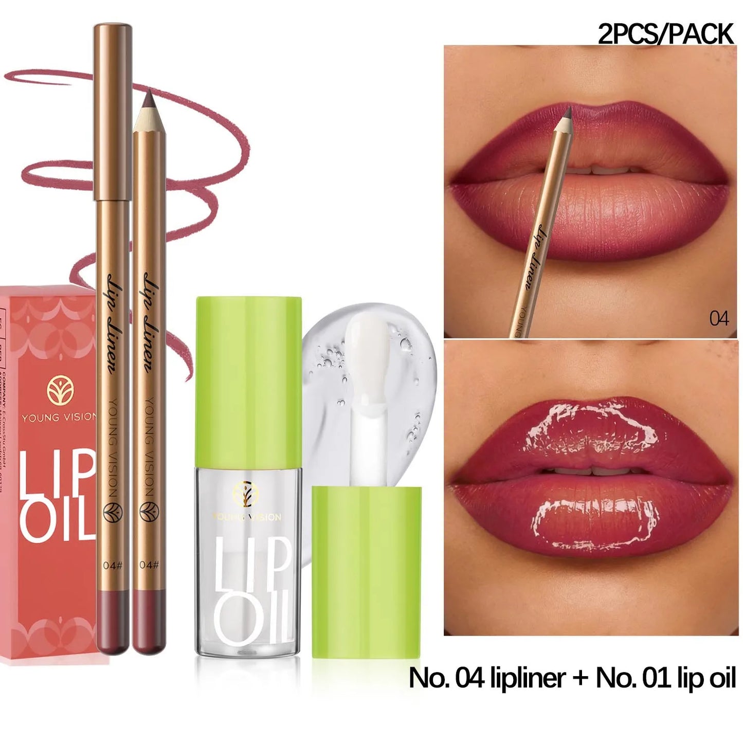Lip Liner & Lipstick Set