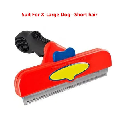 Pet Deshedding Grooming Comb for Cats & Dogs