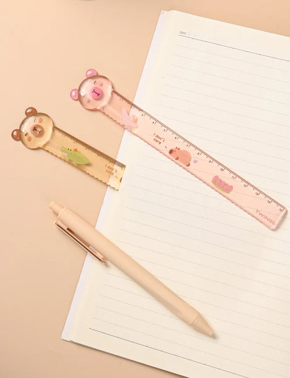 Kawaii Capybara Ruler