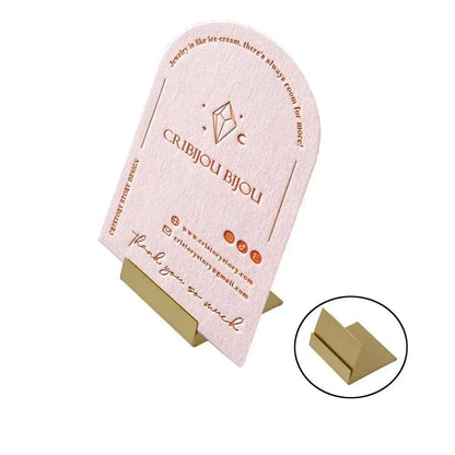 Copper Place Card Holder