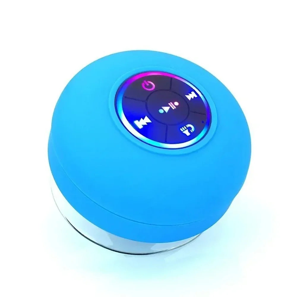 Mini Waterproof Bluetooth Speaker with Suction Cup