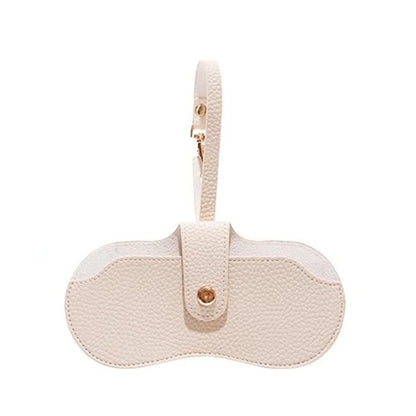 Magnetic Leather Glasses Case