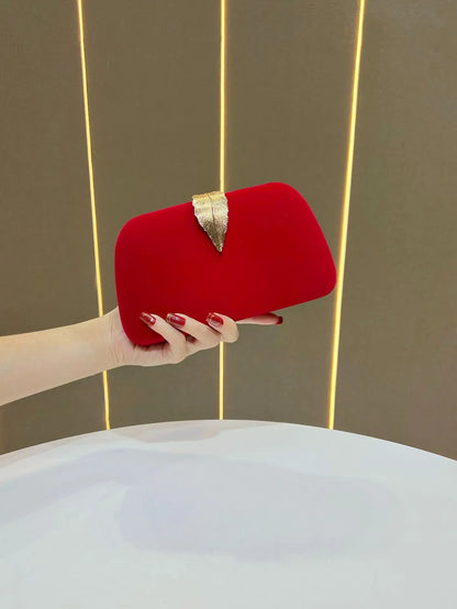 Velvet Evening Clutch Bag