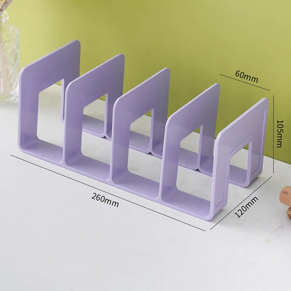 Multi-Compartment Book Organizer