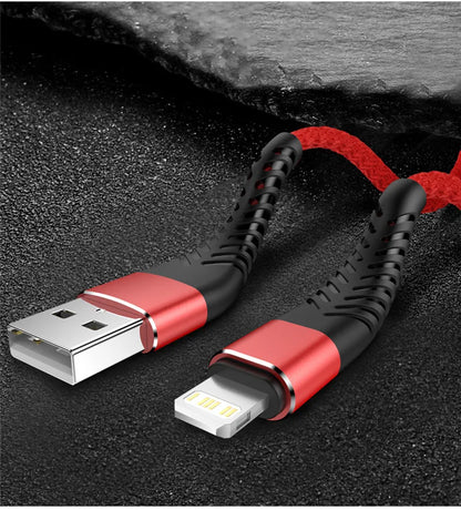 USB-A to Lightning Braided Fast Charging Cable