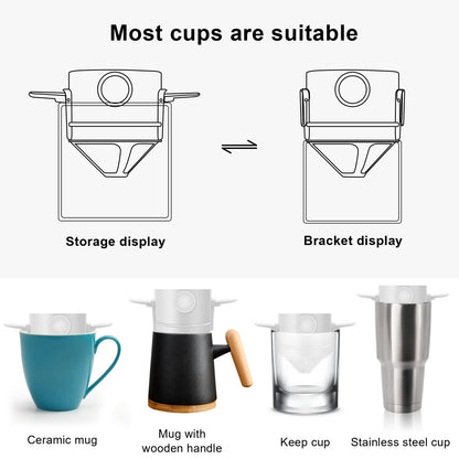 Portable Coffee Filter Stainless Steel