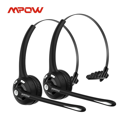 1/2 Pack Mpow Wireless Bluetooth Headphones With Microphone