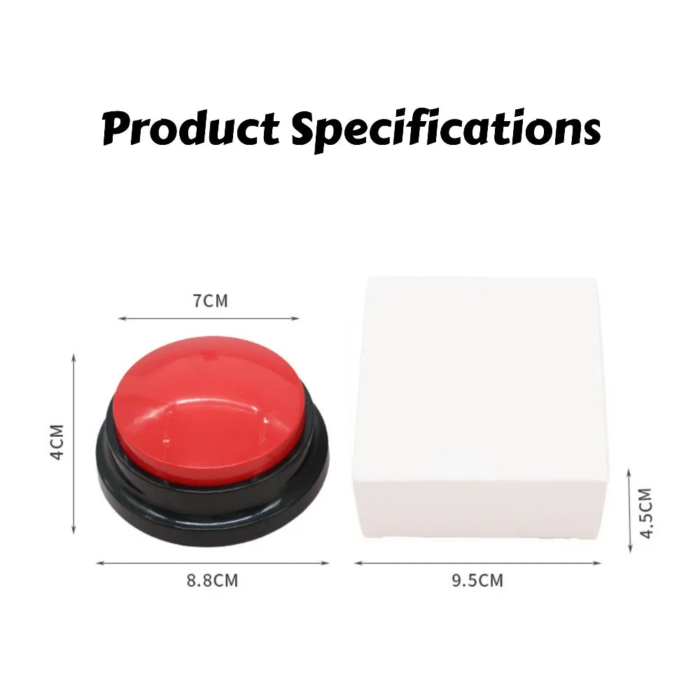 Voice Recording Pet Training Button