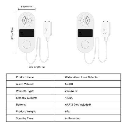 Tuya WiFi Water Leak Sensor