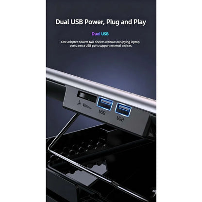 F2PLUS Gaming Laptop Cooling Pad
