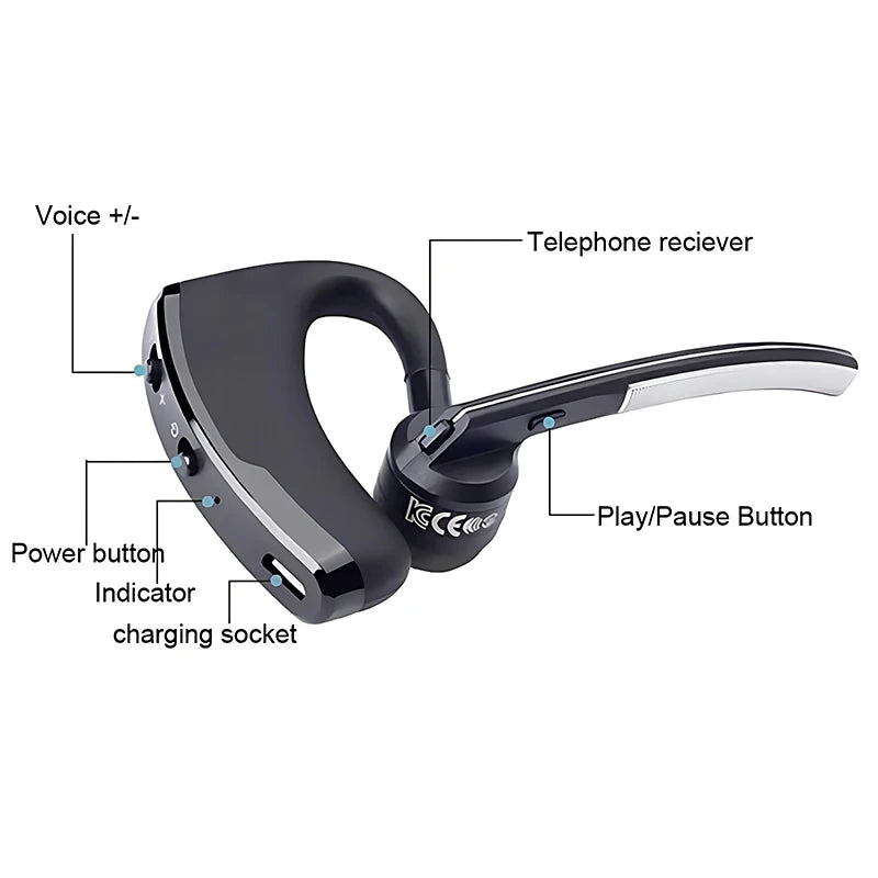 V8 Wireless Business Bluetooth Headset