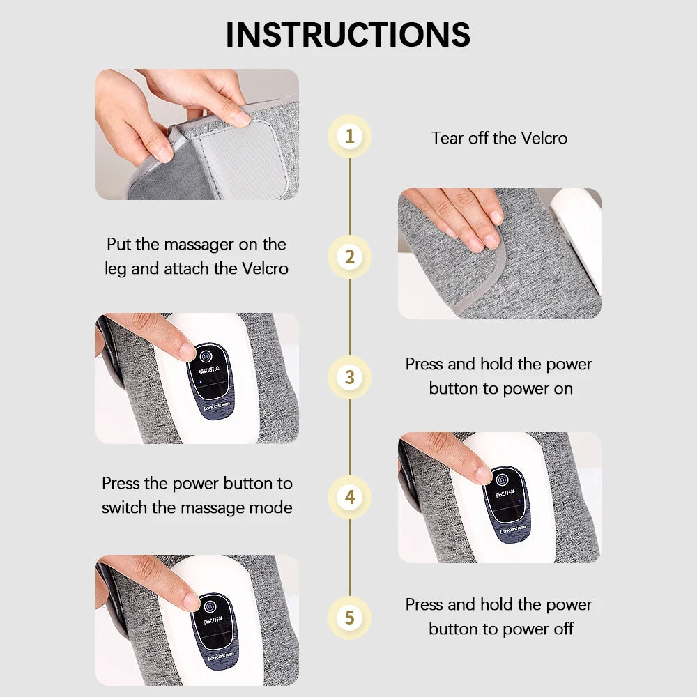 Wireless Air Compression Leg Massager