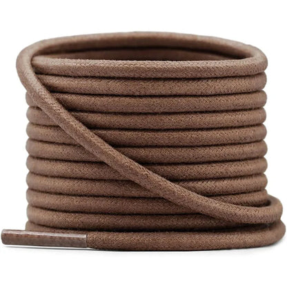 Premium Waxed Round Shoelaces