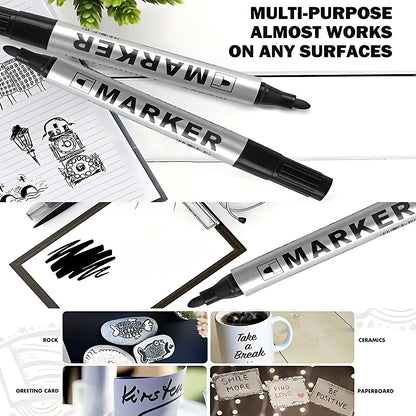 Kingspen Permanent Oil-Based Marker Set