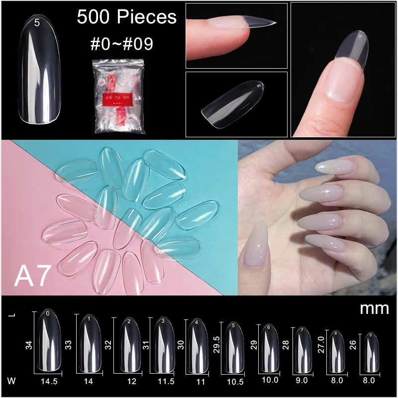 Full Cover False Nail Tips