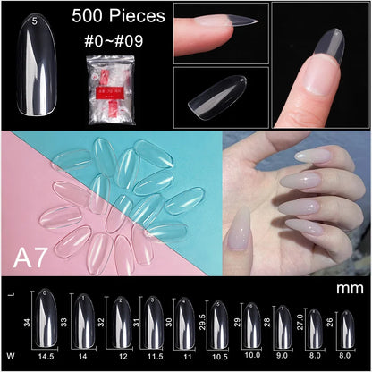 Full Cover False Nail Tips