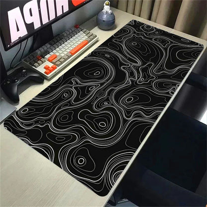Topographic Extended Gaming Mouse Pad
