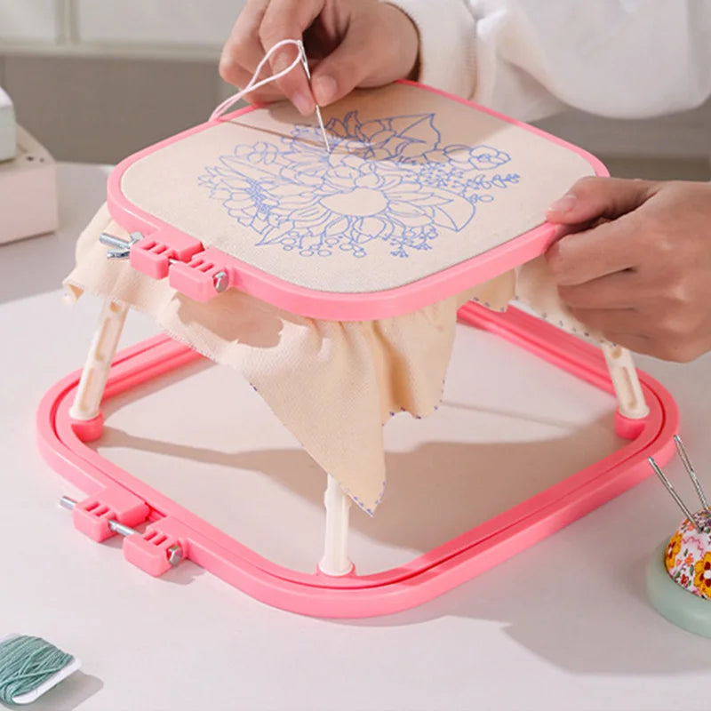 Double-Layer ABS Embroidery Hoop Frame Kit