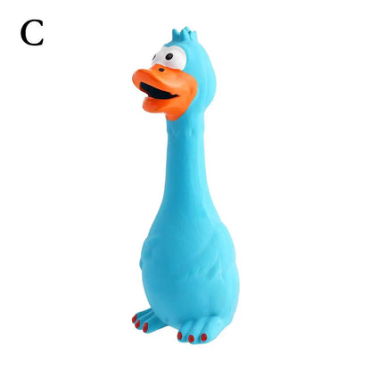 Squeaky Dog Chew Bone Toy