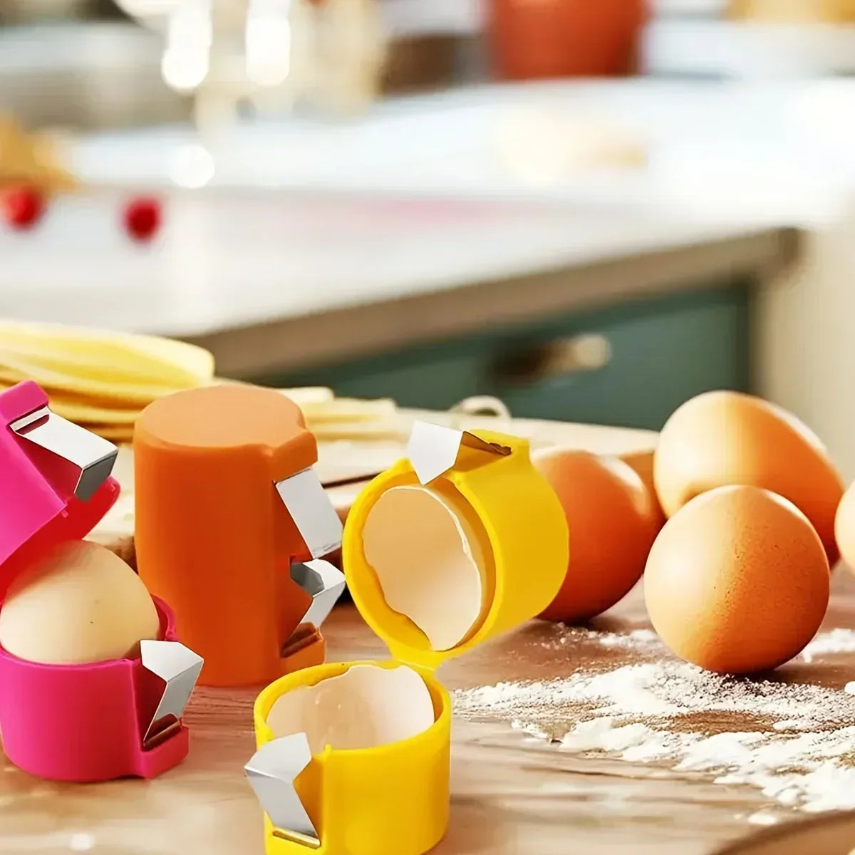 Handheld Egg Shell Opener & Egg Top Cutter
